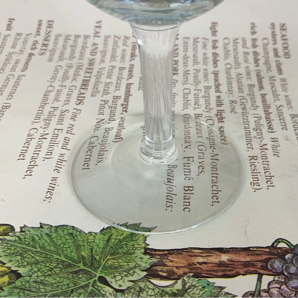 Mirassou Winery souvenir wine glass.